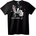NOONEBRAND Тениска Карикатурен Удар - 2XL, White