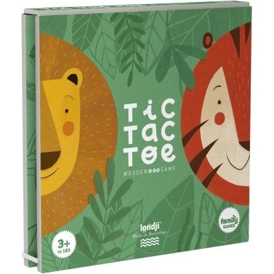 Londji Hra Tic tac Toe zvieratka