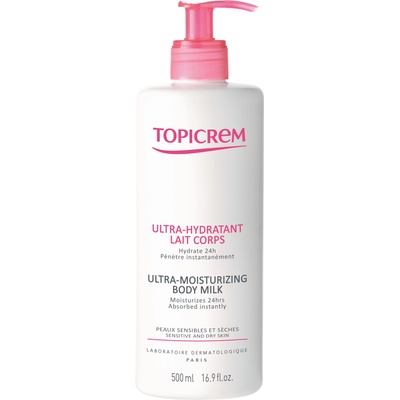Topicrem Ultra-Moisturizing Хидратираща емулсия за тяло, 500 ml