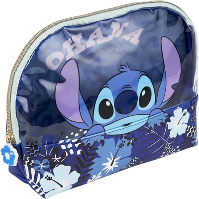 CurePink kosmetická taška Disney Lilo & Stitch Ohana