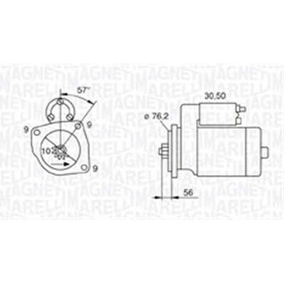 Štartér MAGNETI MARELLI 063720801010