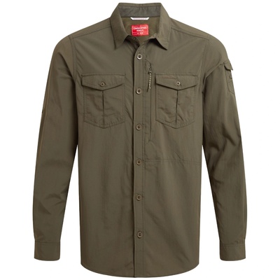 Craghoppers NosiLife Adventure Long Sleeved Shirt III Размер: XXL / Цвят: зелен