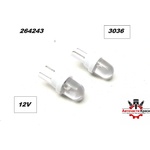  Крушки -Led- T10 к-т без цок. -бели (1720)-3036 ('264243)