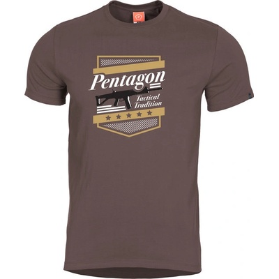 Pentagon A.C.R. tričko hnedé