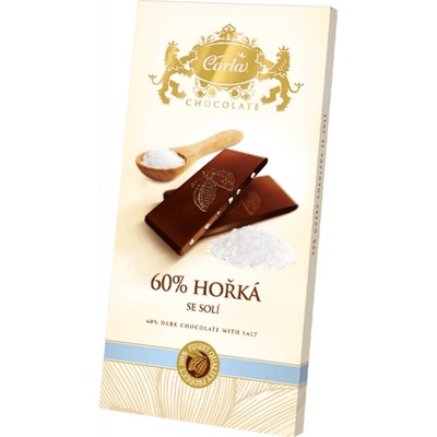 Carla hořká 60% se solí 80 g