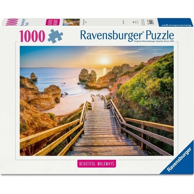 Ravensburger Krásné cestičky Schody na Camilo Beach Algarve 1000 dielov