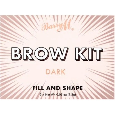 Barry M Brow Kit Комплекти и палитри за вежди 4.5 гр нюанс Dark