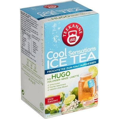 Teekanne Cool Sensations Ovocno-bylinný čaj baza mäta limetka 18 x 2,3 g