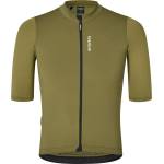 GripGrab Мъжка фланелка с къс ръкав за колоездене GripGrab Ride Short Sleeve Jersey Cycling jersey - Olive Green (056-3439-0413)