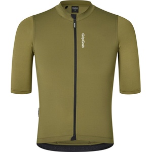 GripGrab Мъжка фланелка с къс ръкав за колоездене GripGrab Ride Short Sleeve Jersey Cycling jersey - Olive Green (056-3439-0413)