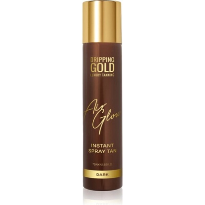 Dripping Gold Air Glow Instant Spray Tan автобронзиращ спрей цвят Dark 75ml