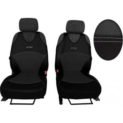 Autopoťah Pok-ter Autotričká Active Alcantara B tmavo šedé Koža-alcantara