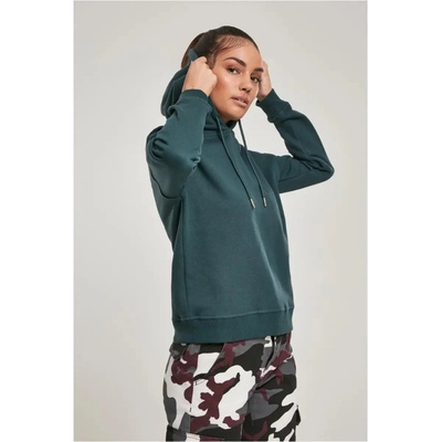 Urban Classics Ladies Hoody zelená