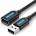 Vention USB-A 2.0/M - USB-A 2.0/F, (удължител, PVC черен), 1 м, кабел