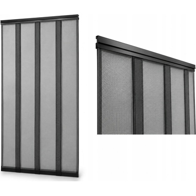 Levior Sada závěs dveřní proti hmyzu černý 4x35x220cm – Zbozi.Blesk.cz