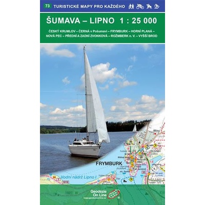 Šumava Lipno 1:25 000/Turistické mapy pro každého 73