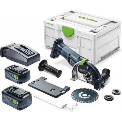 FESTOOL Akumulátorový diamantový dělicí systém Festool Akumulátorový diamantový dělicí systém DSC-AGC 18-125 FH 5,2 EBI-Plus 576830