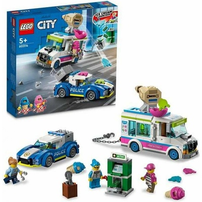 LEGO® City 60314 Policajná naháňačka so zmrzlinárskym autom