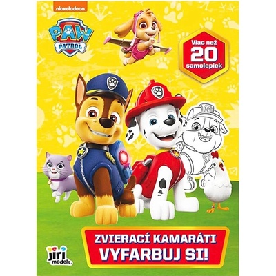 Vyfarbuj si! Tlapková patrola Kamaráti...