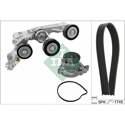 Vodní pumpa + klínový žebrový řemen Schaeffler INA 529 0148 30 (529014830)
