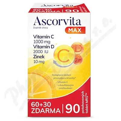 Ascorvita MAX 60+30 tablet