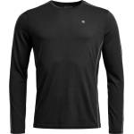 Ortovox Мъжко мериносово термобельо Ortovox 185 Rock'N'Wool Long Sleeve Merino base layer - Black Raven (015-1350-0812)