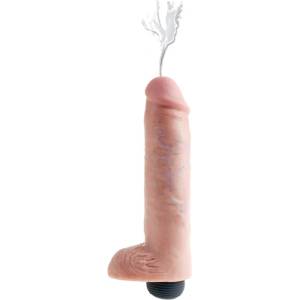 Pipedream Празнеща се отливка "king cock squirting flesh" 25 см