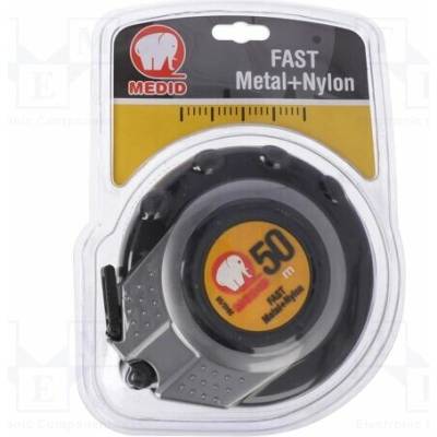 MEDID 264550 Svinovací met 15mm 50m Mat.těl: ABS elastolan