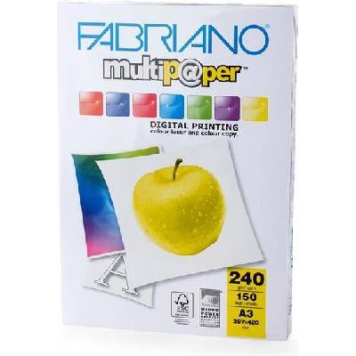 Fabriano Копирен картон Multipaper, A3, 240 g/m2, гланц, 150 листа (53729742)