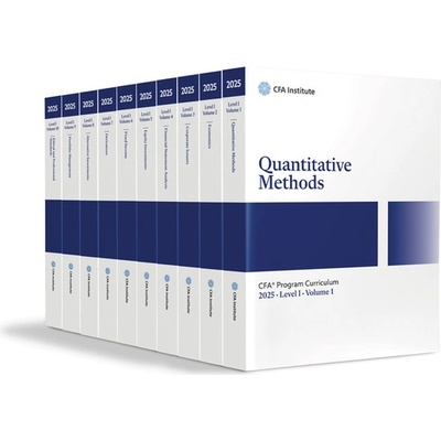 2025 Cfa Program Curriculum Level I Box Set (Cfa Institute)