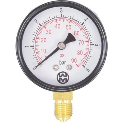 Pneumatics & Hydraulics Manometer stranový 0/6 bar - 50 mm - 1/4"