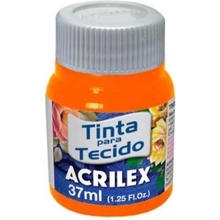 Acrilex Barva na textil 37 ml oranžová 517