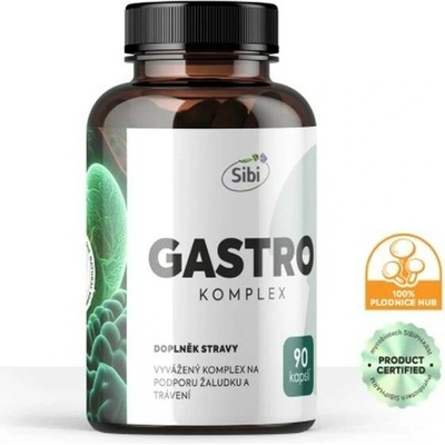 Sibi Gastro komplex houbové extrakty 500 mg 90 kapslí