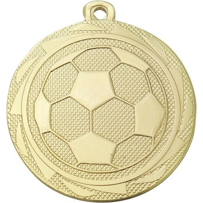 BS.ME105/G Medaila futbal pr.45 mm hr.2mm zlato striebro