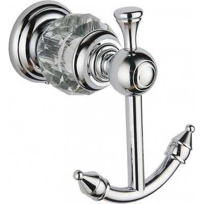 Mexen Estela двойна кука за кърпа, хром - 7011535-00 (7011535-00)