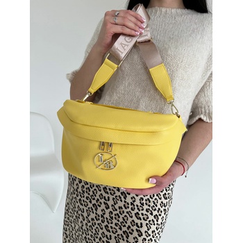 Laura Biaggi Žltá crossbody kapsička DX-JS-182-yellow