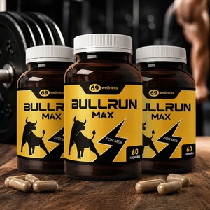  3 x BULLRUN капсули секс стимулант за мъже