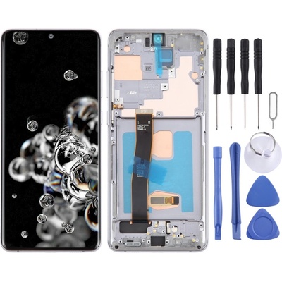 Samsung LCD Дисплей и Тъч Скрийн с рамка за Samsung Galaxy S20 Ultra 4G/5G SM-G988 6.67
