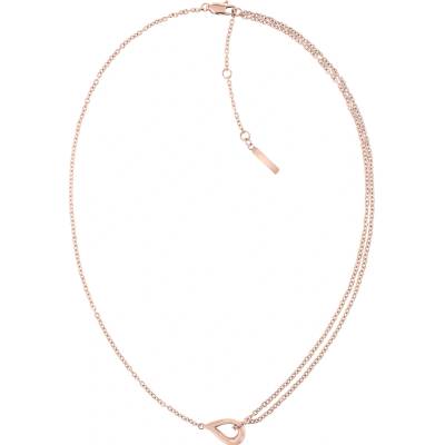 Calvin Klein Elegantní bronzový sculptured drops 35000082