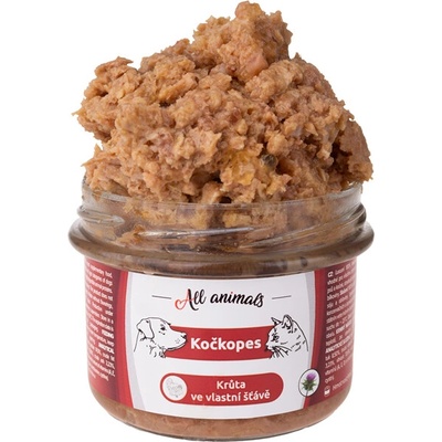 All Animals mačkopes Morka vo vlastnej šťave 200 g
