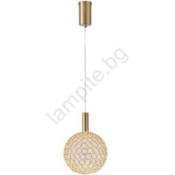 EUROLAMP Led Пендел perforato led/6, 3w/230v 3000k лъскав хром Ø 20 см (eu0262)