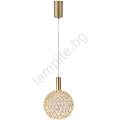EUROLAMP Led Пендел perforato led/6, 3w/230v 3000k лъскав хром Ø 20 см (eu0262)