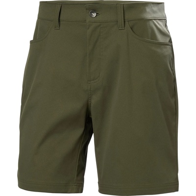 Helly Hansen Мъжки къси панталони Helly Hansen Holmen 5 Pocket Short Shorts - Utility Green - размер 31 (US) (012-4053-0214)