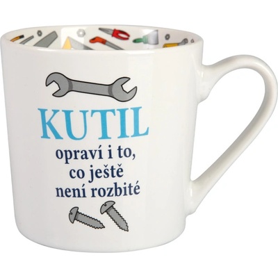 Albi Hrnek s potiskem Kutil 380 ml