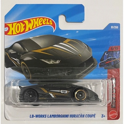 Mattel Hot Wheels LB-Works Lamborghini Huracan Coupe Černý