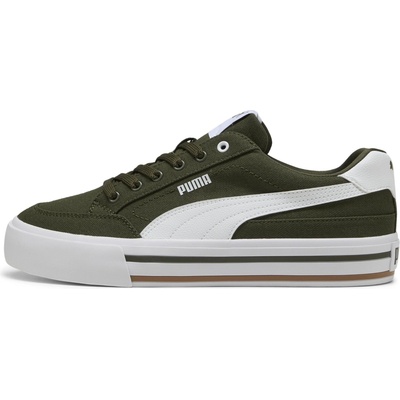 Puma court classic vulc FS khaki biela hnedá