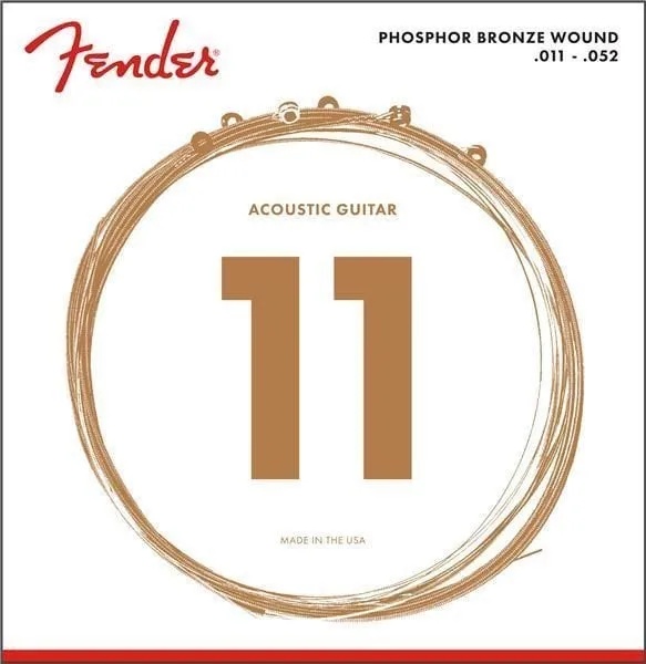 Fender Phosphor Bronze 11-50 Струни за акустична китара (0730060405)