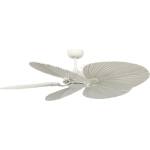 Lucci Air 21065449 - таванен вентилатор BALI Ø132 см бял/крем + DO (FAN00295)