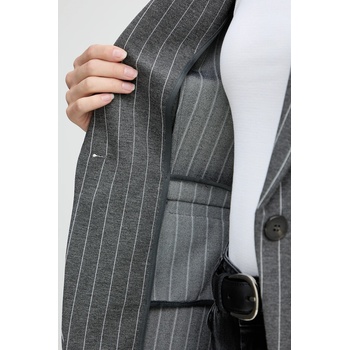 Marella Сако Marella Emme by Marella в сиво с едно копче с десен 2525916072200 (2525916072200)