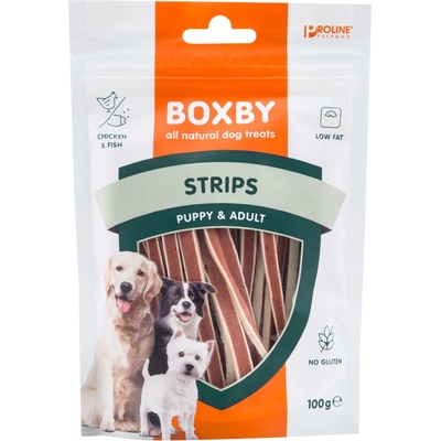 Boxby 100 г закуски за кучета Boxby Strips
